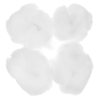Artificial Cloud Hanging Decorations with Cloud Imitation, 4 Pieces, Cotton