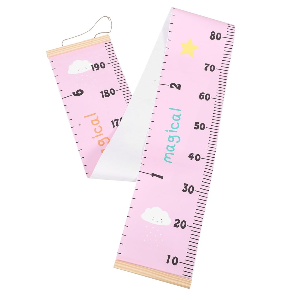 PRETYZOOM Cartoon Height Chart Ruler for Children