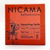 Nicama Upcycling Coffee Cherry Shower Soap (COSMOS), Exfoliating, 100 g view 1