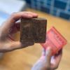 Nicama Upcycling Coffee Cherry Shower Soap (COSMOS), Exfoliating, 100 g view 4