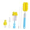 ibasenice 6-Piece Cleaning Brush Set with Straw Cleaner, Bottle Brush, Baby Brush, and Sponge view 1