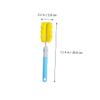 ibasenice 6-Piece Cleaning Brush Set with Straw Cleaner, Bottle Brush, Baby Brush, and Sponge view 2