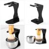 FRCOLOR Black Acrylic Shaving Brush Stand view 2