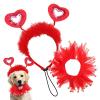 Valentine's Day Dog Costume Set view 1