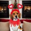 Valentine's Day Dog Costume Set view 2