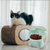 Elevated Cat Bowls - Whisker Friendly view 2