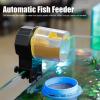 Automatic Fish Feeder for Aquariums, Dry Granules and Flakes, Blue view 2