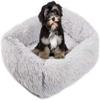 Plush Washable Dog Bed, Calming Pet Bed, Small to Large Dogs, XS-XL, Pink, S (55 x 45 cm) view 2