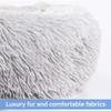 Plush Washable Dog Bed, Calming Pet Bed, Small to Large Dogs, XS-XL, Pink, S (55 x 45 cm) view 4