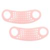 minkissy Facial Lifting Strap, Comfortable Fit with Soft Silicone Straps, Face Lifting and Double-Chin Reduction Device, 2 Pieces for Home and Travel view 1
