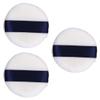 TOVINANNA 3-Piece Fluffy Powder Puffs with Ribbons for Face and Body view 1