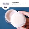 TOVINANNA 3-Piece Fluffy Powder Puffs with Ribbons for Face and Body view 4