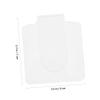 TOVINANNA Small Transparent Acrylic Makeup Mixing Palette view 2