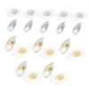 TOVINANNA Eyeglass Nose Pads, PVC, 10 Pairs with Copper Core view 1