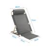 Adjustable Bed Backrest with Pillow for Sitting or Reclining view 2