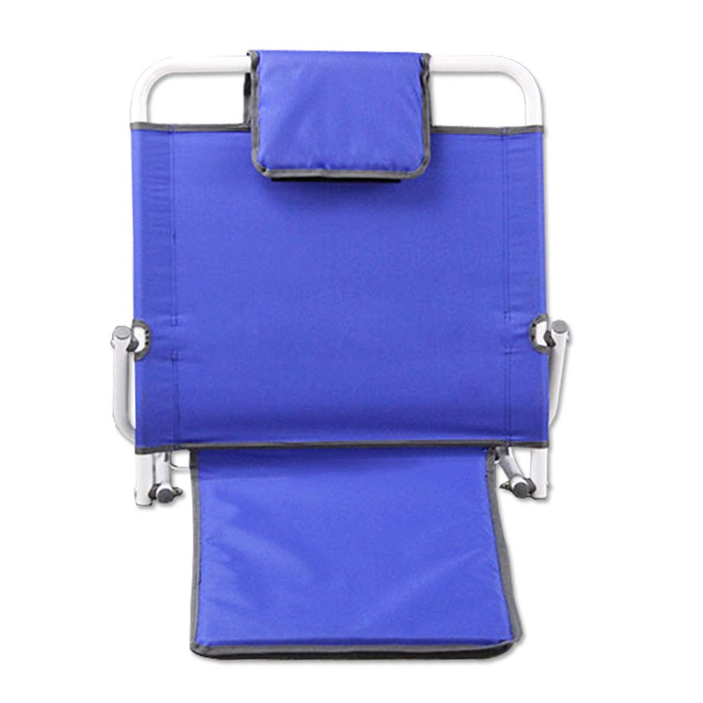 Adjustable Sit-Up Bed Backrest, Sandy Beach Blue