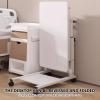 Adjustable Rolling Overbed Table for Bedroom view 4