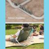 Adjustable Padded Backrest with Armrests, 5 Positions view 3