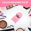 Healvian Plastic Lash Measurement Ruler, 7 x 3.5 cm view 3
