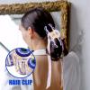 Blue Resin Hair Clips for Thick Hair, Halloween-Themed Party view 3