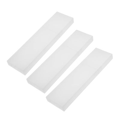 3-Pack Plastic Tongue Scraper Storage Cases for Travel and Bags