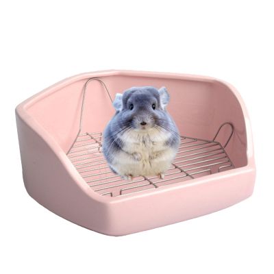 Corner Litter Box for Small Pets