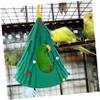 ORFOFE Cozy Christmas Tree-Shaped Guinea Pig Bed view 4