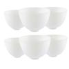 DECOMELODY 6-Piece Facial Mask Mixing Bowls, DIY Silicone Face Mask Bowls view 1