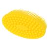 Silicone Baby Bath Brush for Boys and Girls, Gentle Cleaning, Yellow view 1