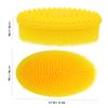 Silicone Baby Bath Brush for Boys and Girls, Gentle Cleaning, Yellow view 2