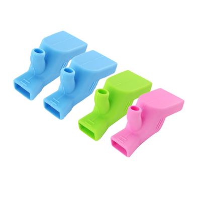 SWOOMEY Silicone Faucet Extenders for Kids, 4-Pack, Portable