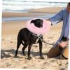 Parliky Adjustable Dog Neck Collar with Protective Layer, Pink, Fabric view 4