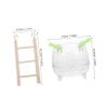 Sosoport Hamster Bath Bucket with Sand Bath Container view 2