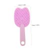 Pink Double-Sided Cat Grooming Brush for Home and Travel view 2