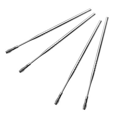 4-Piece Stainless Steel Ear Spoon Set, Silver, for Earwax Removal