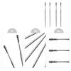 4-Piece Stainless Steel Ear Spoon Set, Silver, for Earwax Removal view 2