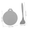Sosoport Reusable Silicone Lids for Pet Food Cans with Spoon view 2