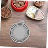 Sosoport Reusable Silicone Lids for Pet Food Cans with Spoon view 4