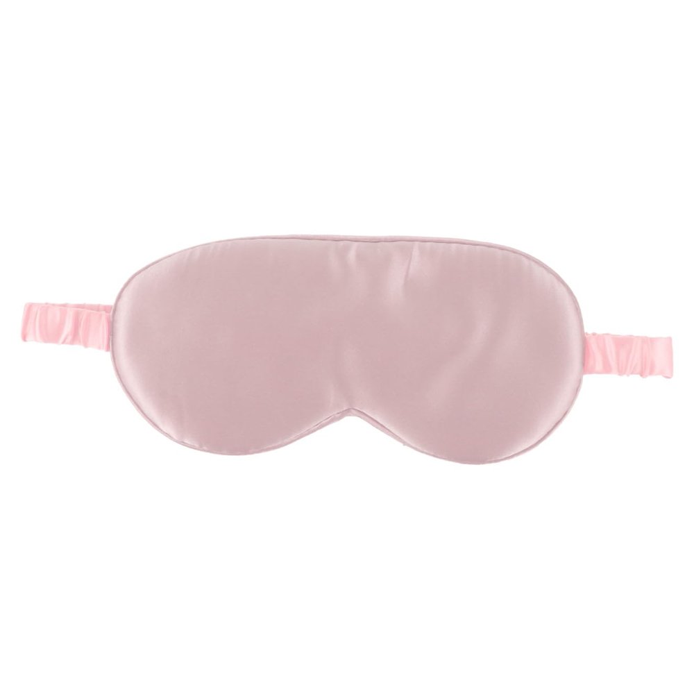 SEWOART Silk Sleep Mask, Breathable Travel Eye Mask, Pink
