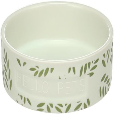 Flamingo Hamster Feeding and Drinking Bowl Green 100ml