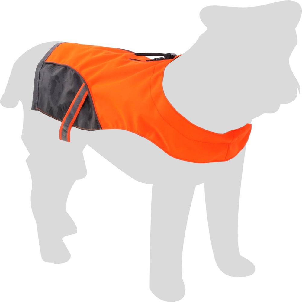Flamingo Safety Vest Fizz Orange/Grey Size S