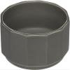 Flamingo Ceramic Dog Bowl, 300 ml, Gray view 1