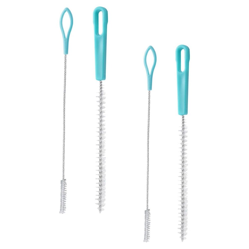 Cabilock Bottle Cleaning Brushes, 4-Piece Set with Extra-Long Straw Brushes