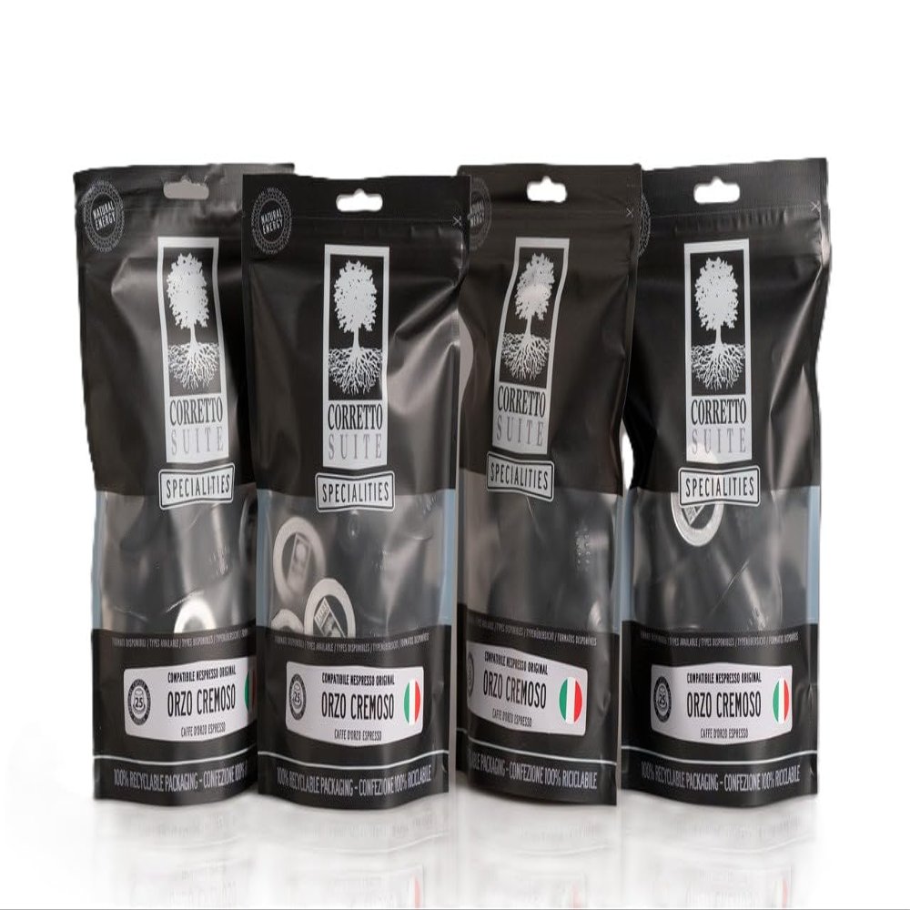 100 Nespresso-Compatible Capsules | Creamy Barley Coffee Like Espresso