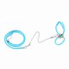 Aumotop Hamster Training Harness with Bell, Blue view 2