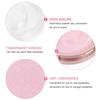 VINTORKY Round Pink Eyelash Storage Boxes with Mirror, 6-Pack view 3