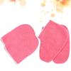 Paraffin Therapy Accessories: Cotton Gloves and Foot Covers view 3