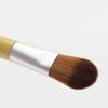 2 Small Nylon Foundation Brushes with Short Wooden Handles view 2