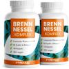 Nettle Capsules, 240 Count, with 800 mg Nettle Extract per Day (2 Capsules) - Complex with Horse Chestnut Extract, Grapevine Leaf Extract, Copper & Manganese - Lab-Tested & Vegan - 120-Day Supply view 1