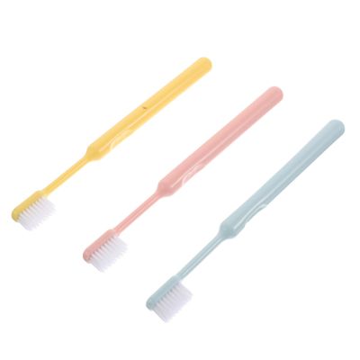 3-Piece Adult Toothbrush Set with Soft Bristles